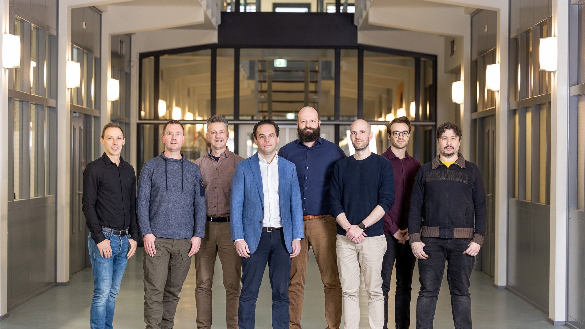 Team photo Demcon data driven solutions team