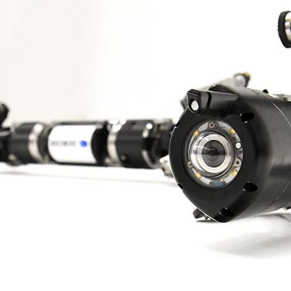 machine vision - water pipe line inspection robot