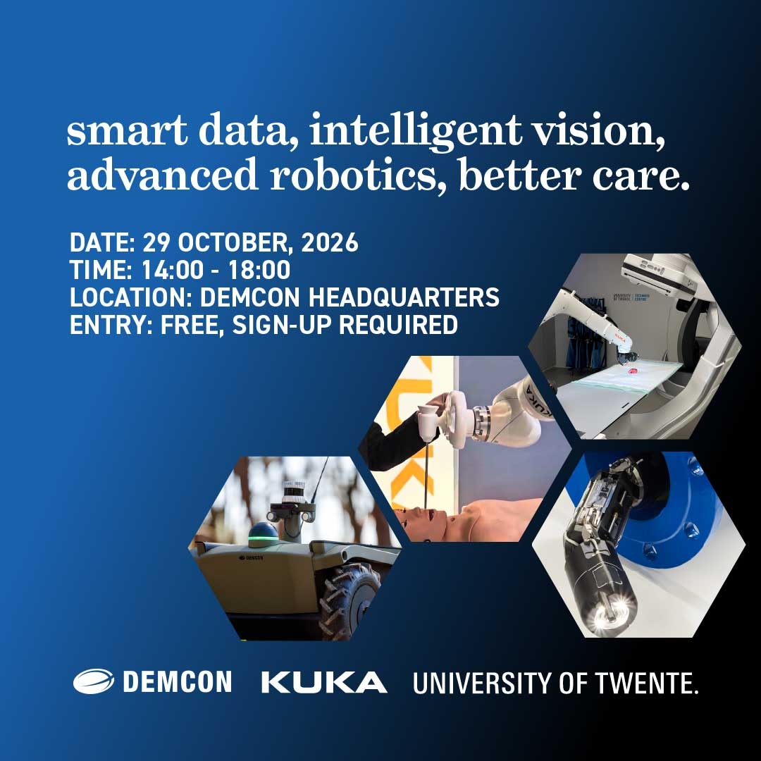 Smart data, intelligent vision, advanced robotics, better care no qr-20