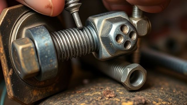 unscrewing complex bolts