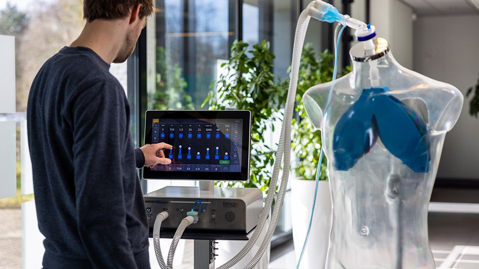 time series in respiratory