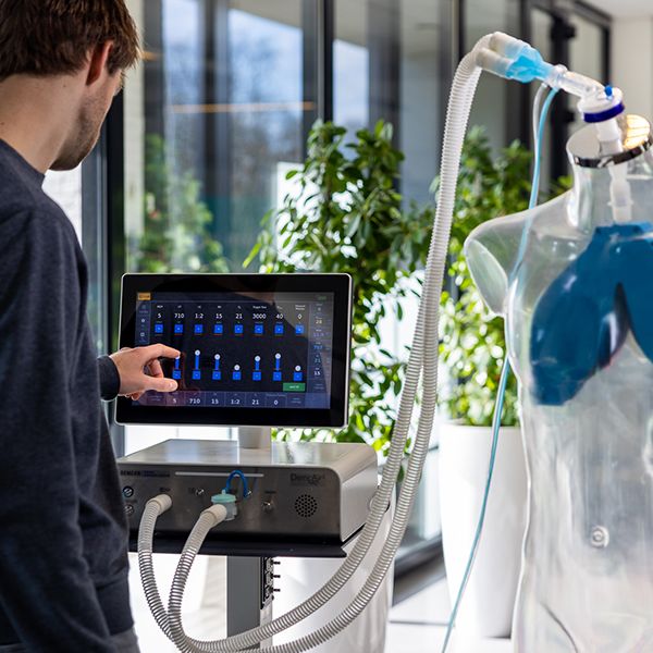 time series in respiratory